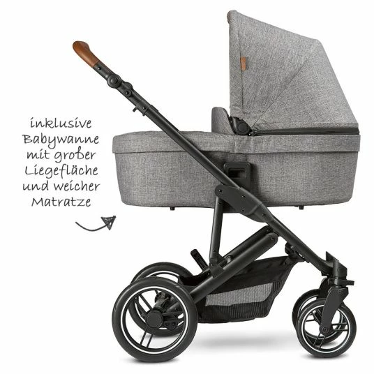 Best Sale 😀 ABC Design 3in1 Kinderwagen-Set Catania 4 - Circle Edition - inkl. Babywanne, Autositz und XXL Zubehörpaket - Woven Graphite 🥰 5 Best Sale 😀 ABC Design 3in1 Kinderwagen-Set Catania 4 - Circle Edition - inkl. Babywanne, Autositz und XXL Zubehörpaket - Woven Graphite 🥰 - Image 4