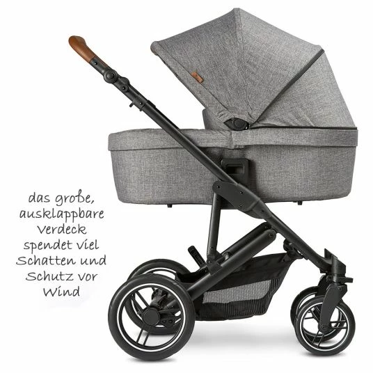 Best Sale 😀 ABC Design 3in1 Kinderwagen-Set Catania 4 - Circle Edition - inkl. Babywanne, Autositz und XXL Zubehörpaket - Woven Graphite 🥰 6 Best Sale 😀 ABC Design 3in1 Kinderwagen-Set Catania 4 - Circle Edition - inkl. Babywanne, Autositz und XXL Zubehörpaket - Woven Graphite 🥰 - Image 5