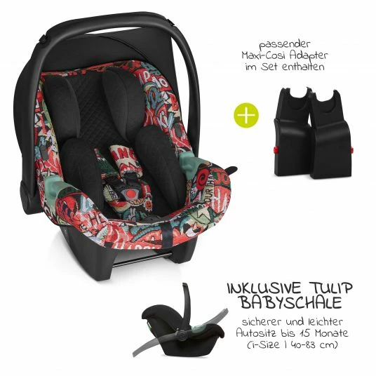 Discount 🎉 ABC Design 3in1 Kinderwagen-Set Salsa 4 Air - Fashion Edition Starter Set 13-teilig - Comic - inkl. Autositz Tulip & Zubehörpaket - Collection 2022 👏 5 Discount 🎉 ABC Design 3in1 Kinderwagen-Set Salsa 4 Air - Fashion Edition Starter Set 13-teilig - Comic - inkl. Autositz Tulip & Zubehörpaket - Collection 2022 👏 - Image 3