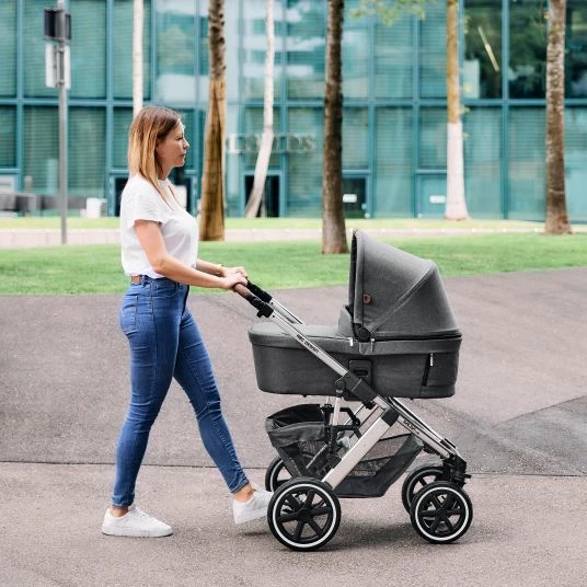 Best Sale 🎉 ABC Design 3in1 Kinderwagen-Set Salsa 4 Air - inkl. Babywanne, Babyschale Tulip, Sportsitz und Zubehörpaket - Diamond Edition - Asphalt - Collection 2022 😍 6 Best Sale 🎉 ABC Design 3in1 Kinderwagen-Set Salsa 4 Air - inkl. Babywanne, Babyschale Tulip, Sportsitz und Zubehörpaket - Diamond Edition - Asphalt - Collection 2022 😍 - Image 4