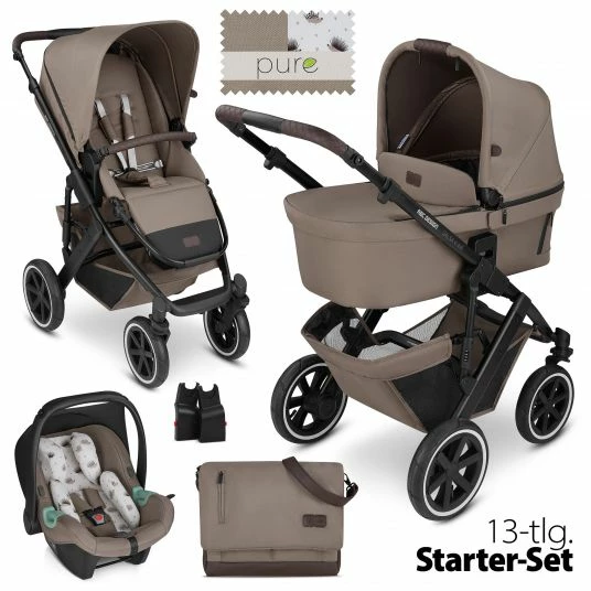Top 10 💯 ABC Design 3in1 Kinderwagen-Set Salsa 4 Air Starter Set inkl. Tulip und XXL Zubehörpaket - Pure Edition - Cream - Collection 2023 🔔 3 Top 10 💯 ABC Design 3in1 Kinderwagen-Set Salsa 4 Air Starter Set inkl. Tulip und XXL Zubehörpaket - Pure Edition - Cream - Collection 2023 🔔