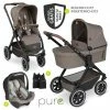 Top 10 👏 ABC Design 3in1 Kinderwagen-Set Samba - inkl. Babywanne, Autositz Tulip, Sportsitz und Zubehörpaket - Pure Edition - Nature - Collection 2023 👍