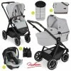 Discount 🛒 ABC Design 3in1 Kinderwagen-Set Samba - inkl. Babywanne, Tulip, Sportsitz, Wickeltasche & Fußsack - Fashion Edition - Mineral - Collection 2022 ⭐