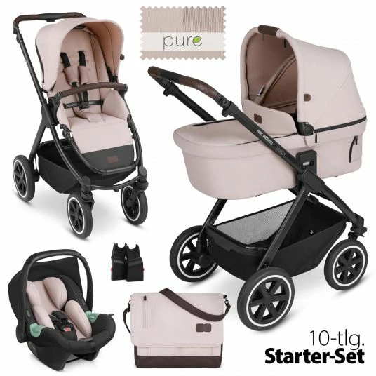 Best Sale 👏 ABC Design 3in1 Kinderwagen-Set Samba Starter Set inkl. Autositz Tulip und XXL Zubehörpaket - Pure Edition - Berry - Collection 2023 🌟 3 Best Sale 👏 ABC Design 3in1 Kinderwagen-Set Samba Starter Set inkl. Autositz Tulip und XXL Zubehörpaket - Pure Edition - Berry - Collection 2023 🌟