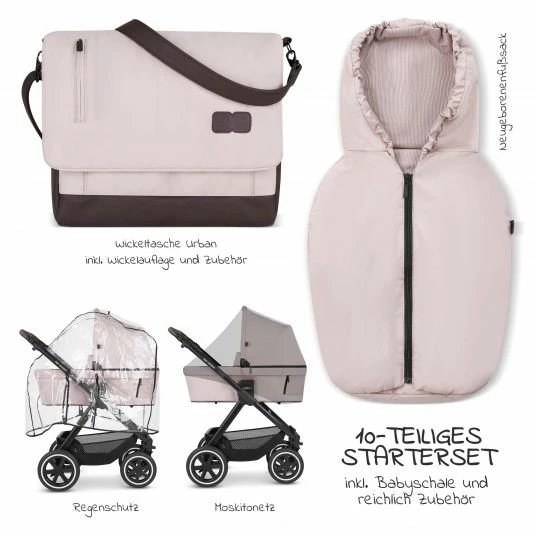 Best Sale 👏 ABC Design 3in1 Kinderwagen-Set Samba Starter Set inkl. Autositz Tulip und XXL Zubehörpaket - Pure Edition - Berry - Collection 2023 🌟 5 Best Sale 👏 ABC Design 3in1 Kinderwagen-Set Samba Starter Set inkl. Autositz Tulip und XXL Zubehörpaket - Pure Edition - Berry - Collection 2023 🌟 - Image 3