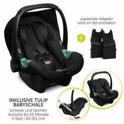 Outlet ⭐ ABC Design 3in1 Kinderwagen-Set Turbo 4 - inkl. Babyschale Tulip & XXL Zubehörpaket - Shadow 🧨 -Pushchairs Shop abc design 3in1 kinderwagen set turbo 4 inkl babyschale tulip xxl zubehorpaket shadow 1521904 1601000 zamboo set d1