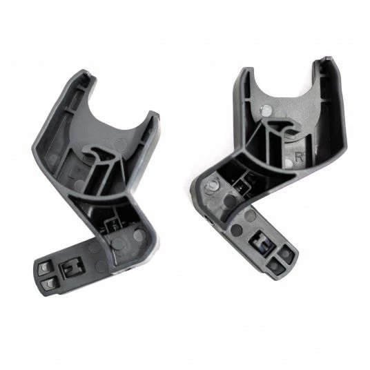 New ❤️ ABC Design Babyschalen Adapter für Buggy Flash - passend für Tulip, Maxi-Cosi, Cybex - Black 🔔 4 New ❤️ ABC Design Babyschalen Adapter für Buggy Flash - passend für Tulip, Maxi-Cosi, Cybex - Black 🔔 - Image 2