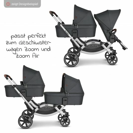 Outlet ✨ ABC Design Babywanne Geschwisterwagen für Zoom - Storm 🛒 6 Outlet ✨ ABC Design Babywanne Geschwisterwagen für Zoom - Storm 🛒 - Image 4