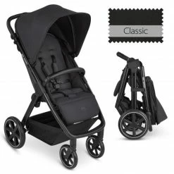 Deals 🤩 ABC Design Buggy & Sportwagen Avus mit Einhand-Faltung und höhenverstellbarem Schieber (bis 25 kg belastbar) - Classic Edition - Ink - Collection 2023 🌟