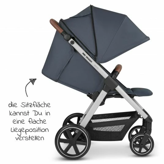 Outlet 😀 ABC Design Buggy & Sportwagen Avus mit Einhand-Faltung und höhenverstellbarem Schieber (bis 25 kg belastbar) - Classic Edition - Lake - Collection 2023 😀 7 Outlet 😀 ABC Design Buggy & Sportwagen Avus mit Einhand-Faltung und höhenverstellbarem Schieber (bis 25 kg belastbar) - Classic Edition - Lake - Collection 2023 😀 - Image 5