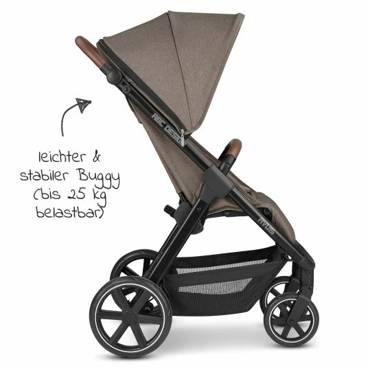 Budget ❤️ ABC Design Buggy Avus mit Einhand-Faltung und höhenverstellbarem Schieber (bis 25 kg) - Fashion Edition - Nature - Collection 2022 ❤️ 4 Budget ❤️ ABC Design Buggy Avus mit Einhand-Faltung und höhenverstellbarem Schieber (bis 25 kg) - Fashion Edition - Nature - Collection 2022 ❤️ - Image 2