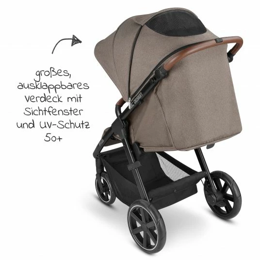 Budget ❤️ ABC Design Buggy Avus mit Einhand-Faltung und höhenverstellbarem Schieber (bis 25 kg) - Fashion Edition - Nature - Collection 2022 ❤️ 6 Budget ❤️ ABC Design Buggy Avus mit Einhand-Faltung und höhenverstellbarem Schieber (bis 25 kg) - Fashion Edition - Nature - Collection 2022 ❤️ - Image 4