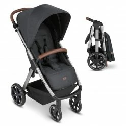 Promo ⌛ ABC Design Buggy Avus mit Einhand-Faltung und höhenverstellbarem Schieber (bis 25 kg) - Storm - Collection 2022 😀