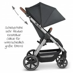 Promo ⌛ ABC Design Buggy Avus mit Einhand-Faltung und höhenverstellbarem Schieber (bis 25 kg) - Storm - Collection 2022 😀 -Pushchairs Shop abc design buggy sportwagen avus mit einhand faltung und hohenverstellbarem schieber bis 25 kg belastbar storm 12003412200 d2