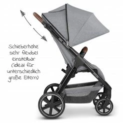 New 🧨 ABC Design Buggy Avus mit Einhand-Faltung und höhenverstellbarem Schieber (bis 25 kg) - Tin - Collection 2022 ✨ -Pushchairs Shop abc design buggy sportwagen avus mit einhand faltung und hohenverstellbarem schieber bis 25 kg belastbar tin 12003412201 d2