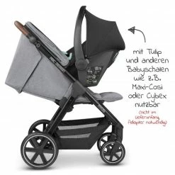 New 🧨 ABC Design Buggy Avus mit Einhand-Faltung und höhenverstellbarem Schieber (bis 25 kg) - Tin - Collection 2022 ✨ -Pushchairs Shop abc design buggy sportwagen avus mit einhand faltung und hohenverstellbarem schieber bis 25 kg belastbar tin 12003412201 d5