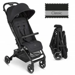 Best Pirce ✔️ ABC Design Buggy & Sportwagen Ping Two mit flacher Liegeposition - inkl. Transporttasche & Tragegurt - Classic Edition - Ink - Collection 2023 ❤️