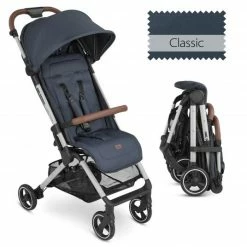 Best Pirce 🛒 ABC Design Buggy & Sportwagen Ping Two mit flacher Liegeposition - inkl. Transporttasche & Tragegurt - Classic Edition - Lake - Collection 2023 😍