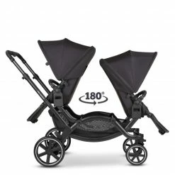 Best deal 🛒 ABC Design Geschwisterwagen & Zwillingskinderwagen Zoom inkl. 2 Sportsitzen - Classic Edition - Ink - Collection 2023 🎉 -Pushchairs Shop abc design geschwisterwagen zwillingskinderwagen zoom inkl 2 sportsitzen classic edition ink 12001542300 d3