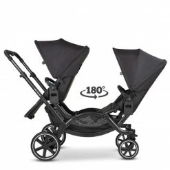 Best deal 🛒 ABC Design Geschwisterwagen & Zwillingskinderwagen Zoom inkl. 2 Sportsitzen - Classic Edition - Ink - Collection 2023 🎉 -Pushchairs Shop abc design geschwisterwagen zwillingskinderwagen zoom inkl 2 sportsitzen classic edition ink 12001542300 d4