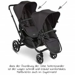 Best deal 🛒 ABC Design Geschwisterwagen & Zwillingskinderwagen Zoom inkl. 2 Sportsitzen - Classic Edition - Ink - Collection 2023 🎉 -Pushchairs Shop abc design geschwisterwagen zwillingskinderwagen zoom inkl 2 sportsitzen classic edition ink 12001542300 d5