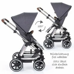 Best Sale 🔥 ABC Design Condor 4 Air pushchair - Diamond Special Edition - incl. baby bath & sports seat - Asphalt ⭐ -Pushchairs Shop abc design kombi kinderwagen condor 4 air diamond special edition inkl babywanne sportsitz asphalt 12000481907 d5