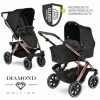 Best reviews of 💯 ABC Design Kombi-Kinderwagen Salsa 4 Air Diamond Edition - inkl. Babywanne, Sportsitz & XXL Zubehörpaket - Rose Gold - Collection 2021 🥰