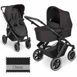 Cheapest 🔔 ABC Design Kombi-Kinderwagen Salsa 4 Air - inkl. Babywanne & Sportsitz - Classic Edition - Ink - Collection 2023 😀
