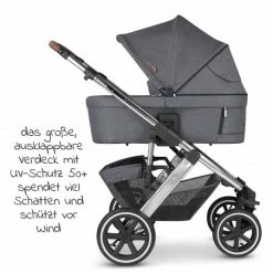 Brand new 👍 ABC Design Kombi-Kinderwagen Salsa 4 Air - inkl. Babywanne & Sportsitz - Diamond Edition - Asphalt - Collection 2023 🥰 -Pushchairs Shop abc design kombi kinderwagen salsa 4 air inkl babywanne sportsitz diamond edition asphalt 12003942003 d2