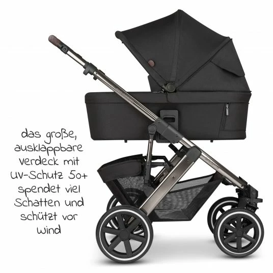 Discount βοΈ ABC Design Kombi-Kinderwagen Salsa 4 Air - inkl. Babywanne & Sportsitz - Diamond Edition - Dolphin - Collection 2022 π 5 Discount βοΈ ABC Design Kombi-Kinderwagen Salsa 4 Air - inkl. Babywanne & Sportsitz - Diamond Edition - Dolphin - Collection 2022 π - Image 3