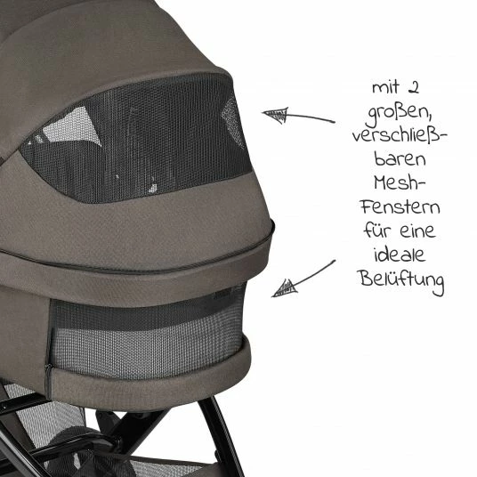 Best Pirce ❤️ ABC Design Kombi-Kinderwagen Salsa 4 Air - inkl. Babywanne & Sportsitz - Diamond Edition - Herb - Collection 2023 🎉 6 Best Pirce ❤️ ABC Design Kombi-Kinderwagen Salsa 4 Air - inkl. Babywanne & Sportsitz - Diamond Edition - Herb - Collection 2023 🎉 - Image 4