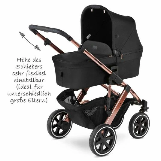 Cheapest 🥰 ABC Design Kombi-Kinderwagen Salsa 4 Air - inkl. Babywanne & Sportsitz - Diamond Edition - Rose Gold - Collection 2021 ✨ 7 Cheapest 🥰 ABC Design Kombi-Kinderwagen Salsa 4 Air - inkl. Babywanne & Sportsitz - Diamond Edition - Rose Gold - Collection 2021 ✨ - Image 5