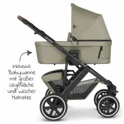 Best Pirce ✔️ ABC Design Kombi-Kinderwagen Salsa 4 Air - inkl. Babywanne & Sportsitz mit XXL Zubehörpaket - Classic Edition - Reed - Collection 2023 😀 -Pushchairs Shop abc design kombi kinderwagen salsa 4 air inkl babywanne sportsitz mit xxl zubehorpaket classic edition reed 12003212301 zamboo d2