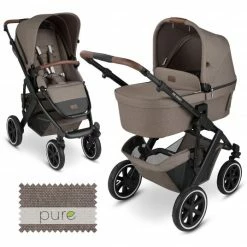 Best reviews of 🥰 ABC Design Kombi-Kinderwagen Salsa 4 Air - inkl. Babywanne & Sportsitz - Pure Edition - Nature - Collection 2023 😀
