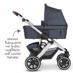 Best deal ✨ ABC Design Kombi-Kinderwagen Salsa 4 Air Set inkl. Neugeborenen-Fußsack und Wickeltasche - Classic Edition - Lake - Collection 2023 🔔 -Pushchairs Shop abc design kombi kinderwagen salsa 4 air set inkl neugeborenen fusssack und wickeltasche classic edition lake 12003952303 d2