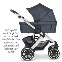 Best deal ✨ ABC Design Kombi-Kinderwagen Salsa 4 Air Set inkl. Neugeborenen-Fußsack und Wickeltasche - Classic Edition - Lake - Collection 2023 🔔 -Pushchairs Shop abc design kombi kinderwagen salsa 4 air set inkl neugeborenen fusssack und wickeltasche classic edition lake 12003952303 d3