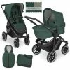 Best reviews of 🥰 ABC Design Kombi-Kinderwagen Salsa 4 Air Set inkl. Neugeborenen-Fußsack und Wickeltasche - Diamond Edition - Basil - Collection 2023 👏
