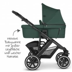 Best reviews of 🥰 ABC Design Kombi-Kinderwagen Salsa 4 Air Set inkl. Neugeborenen-Fußsack und Wickeltasche - Diamond Edition - Basil - Collection 2023 👏 -Pushchairs Shop abc design kombi kinderwagen salsa 4 air set inkl neugeborenen fusssack und wickeltasche diamond edition basil 12003952304 d2