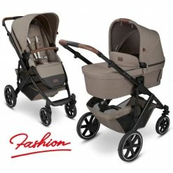 Cheap ✔️ ABC Design Kombi-Kinderwagen Salsa 4 - inkl. Babywanne & Sportsitz - Fashion Edition - Nature - Collection 2022 😍