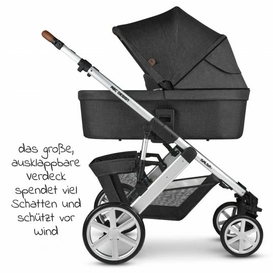 Best deal 🔔 ABC Design Kombi-Kinderwagen Salsa 4 - inkl. Babywanne & Sportsitz - Piano - Collection 2021 🤩 5 Best deal 🔔 ABC Design Kombi-Kinderwagen Salsa 4 - inkl. Babywanne & Sportsitz - Piano - Collection 2021 🤩 - Image 3