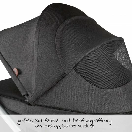 Best deal 🔔 ABC Design Kombi-Kinderwagen Salsa 4 - inkl. Babywanne & Sportsitz - Piano - Collection 2021 🤩 6 Best deal 🔔 ABC Design Kombi-Kinderwagen Salsa 4 - inkl. Babywanne & Sportsitz - Piano - Collection 2021 🤩 - Image 4