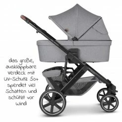 Flash Sale 👏 ABC Design Kombi-Kinderwagen Salsa 4 - inkl. Babywanne & Sportsitz - Tin - Collection 2022 🛒 -Pushchairs Shop abc design kombi kinderwagen salsa 4 inkl babywanne sportsitz tin 12001502201 d2