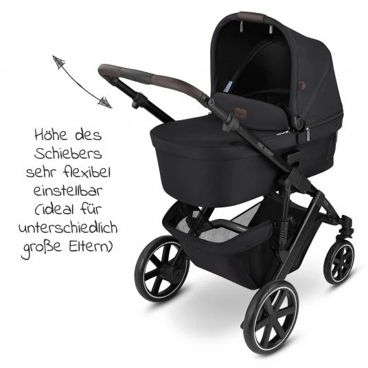 Best Sale 😍 ABC Design Kombi-Kinderwagen Salsa 4 - inkl. Babywanne, Sportsitz und XXL Zubehör-Paket - Fashion Edition - Midnight - Collection 2022 💯 6 Best Sale 😍 ABC Design Kombi-Kinderwagen Salsa 4 - inkl. Babywanne, Sportsitz und XXL Zubehör-Paket - Fashion Edition - Midnight - Collection 2022 💯 - Image 4