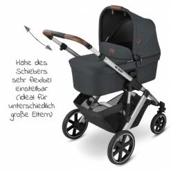 New 🔔 ABC Design Kombi-Kinderwagen Salsa 4 - inkl. Babywanne, Sportsitz und XXL Zubehör-Paket - Storm - Collection 2022 🛒 -Pushchairs Shop abc design kombi kinderwagen salsa 4 inkl babywanne sportsitz und xxl zubehor paket storm 12001502200 zamboo set d3