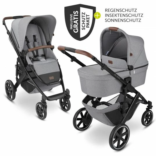 Best Pirce 🧨 ABC Design Kombi-Kinderwagen Salsa 4 - inkl. Babywanne, Sportsitz und XXL Zubehör-Paket - Tin - Collection 2022 ✨ 3 Best Pirce 🧨 ABC Design Kombi-Kinderwagen Salsa 4 - inkl. Babywanne, Sportsitz und XXL Zubehör-Paket - Tin - Collection 2022 ✨