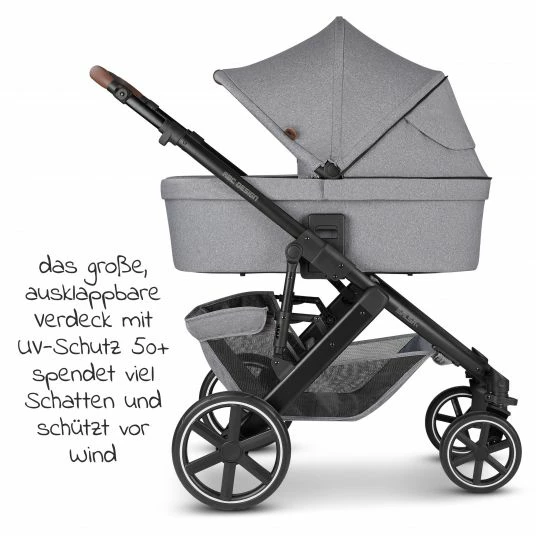 Best Pirce 🧨 ABC Design Kombi-Kinderwagen Salsa 4 - inkl. Babywanne, Sportsitz und XXL Zubehör-Paket - Tin - Collection 2022 ✨ 7 Best Pirce 🧨 ABC Design Kombi-Kinderwagen Salsa 4 - inkl. Babywanne, Sportsitz und XXL Zubehör-Paket - Tin - Collection 2022 ✨ - Image 5