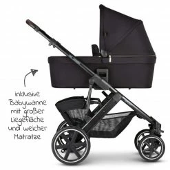 Promo ✨ ABC Design Kombi-Kinderwagen Salsa 4 - inkl. Babywanne, Sportsitz & XXL Zubehörpaket - Fashion Edition - Midnight - Collection 2021 😉 -Pushchairs Shop abc design kombi kinderwagen salsa 4 inkl babywanne sportsitz xxl zubehorpaket fashion edition midnight 12001502102 zamboo set d2