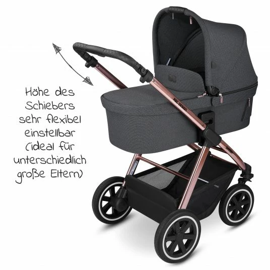 Flash Sale ✔️ ABC Design Kombi-Kinderwagen Samba - inkl. Babywanne, Sportsitz und XXL Zubehör-Paket - Diamond Edition - Bubble - Collection 2022 👏 6 Flash Sale ✔️ ABC Design Kombi-Kinderwagen Samba - inkl. Babywanne, Sportsitz und XXL Zubehör-Paket - Diamond Edition - Bubble - Collection 2022 👏 - Image 4
