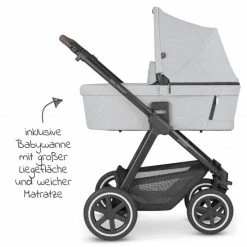Wholesale ✨ ABC Design Kombi-Kinderwagen Samba - inkl. Babywanne, Sportsitz und XXL Zubehör-Paket - Fashion Edition - Mineral - Collection 2022 🛒 -Pushchairs Shop abc design kombi kinderwagen samba inkl babywanne sportsitz und xxl zubehor paket fashion edition mineral 12003192202 zamboo set d2