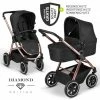 Hot Sale ✨ ABC Design Kombi-Kinderwagen Samba - inkl. Babywanne, Sportsitz & XXL Zubehörpaket - Diamond Edition - Rose Gold - Collection 2021 🌟